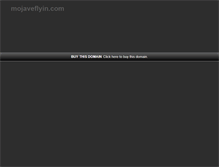 Tablet Screenshot of mojaveflyin.com